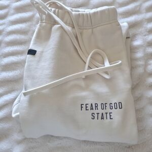Fear of God Cream Sweatpants